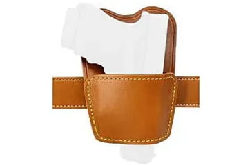 Image of Gould &amp; Goodrich OWB Belt Holster w/ Body Shield, SIG Sauer P238, 1911, Ambidextrous, Chestnut Brown, 896-1