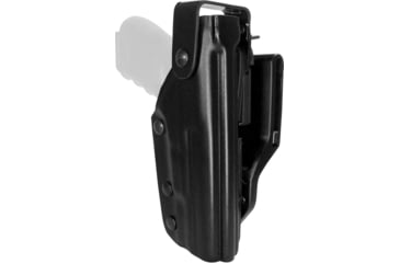 Image of Gould &amp; Goodrich Double Retention Duty OWB Belt Holster, Glock 17, 22, 31, Left Hand, Hi-Gloss, H381-G17CL