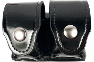 Image of Gould &amp; Goodrich Speedloader Case, Nickel Snap, Hi-Gloss, H162CL