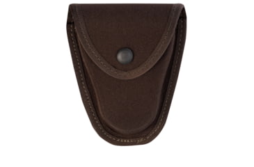 Image of Gould &amp; Goodrich Nylon Handcuff Cases, Standard ASP Fit, Hidden Hardware, Dark Brown, XMDB470HS