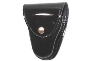 Image of Gould &amp; Goodrich K-Force H80 Handcuff Case/Glove Pouch, Brass Hardware, Hi-Gloss, H80CLBR