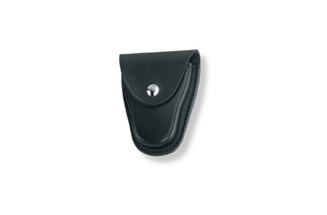 Image of Gould &amp; Goodrich Polymer Laminate Handcuff Case, Nickel Snap, Black, K70