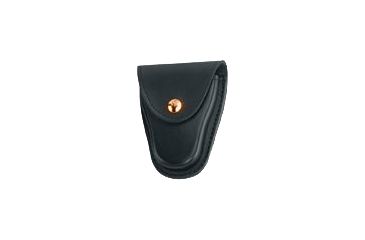 Image of Gould &amp; Goodrich Polymer Laminate Handcuff Case, Brass Snap, Black, K70BR