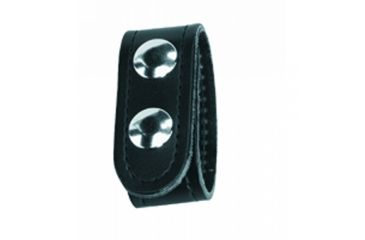 Image of Gould &amp; Goodrich Belt Keeper, Double Snap, Hidden, Black, K76HS