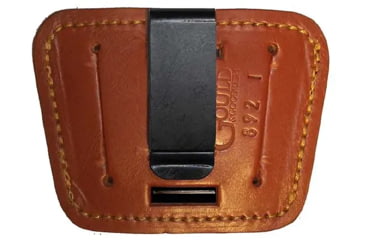 Image of Gould &amp; Goodrich Leather OWB Belt Holsters, Colt 1911 Commander CCO, Ambidextrous, Chestnut Brown, 892-1