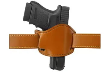 Image of Gould &amp; Goodrich Low Profile Belt Slide Holster, 1911 &amp; All Clones 3, 4, 5in, Right Hand, Chestnut Brown, 893-1