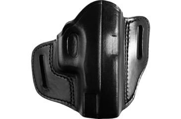 Image of Gould &amp; Goodrich Open Top Two Slot Concealment OWB Belt Holster, Glock 26/27/33/39, Right Hand, Black, B800-G27