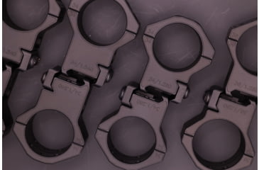 Image of Gray Ops CNC Tactical 35mm Riflescope Ring, 1.250in, Black, GO-35S-TSR