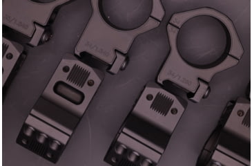 Image of Gray Ops CNC Tactical 35mm Riflescope Ring, 1.250in, Black, GO-35S-TSR