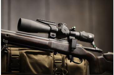 Image of Gray Ops CNC Tactical 35mm Riflescope Ring, 1.250in, Black, GO-35S-TSR