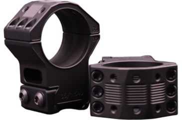 Image of Gray Ops CNC Tactical 35mm Riflescope Ring, 1.250in, Black, GO-35S-TSR