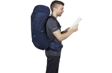 Image of Gregory 55 Liters Zulu FreeFloat Daypack, Halo Blue, Medium/Large, 145293-0527