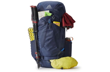 Image of Gregory 55 Liters Zulu FreeFloat Daypack, Halo Blue, Medium/Large, 145293-0527