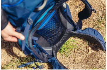 Image of Gregory 55 Liters Zulu FreeFloat Daypack, Halo Blue, Medium/Large, 145293-0527
