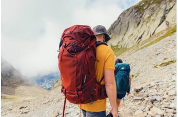 Image of Gregory Baltoro 75L Backpack, Brick Red, Medium, 141303-1129