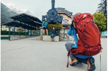 Image of Gregory Baltoro 75L Backpack, Brick Red, Medium, 141303-1129