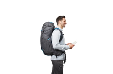 Image of Gregory Focal 48L Backpack, Ozone Black, Large, 141325-7416