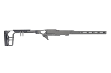 Image of Grey Birch MFG La Chassis 10/22 DLX Complete Aluminum Chassis System, 10 in, Picatinny/M-LOK, Clear Hard Anodize, LaChassis-10/22-DLX