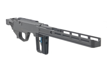 Image of Grey Birch MFG La Chassis 457 Complete Chassis System, CZ 457, Right Handed, 10 in, Picatinny/M-LOK, Clear Hard Anodize, LaChassis-457-RH