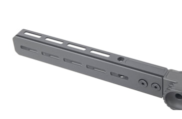 Image of Grey Birch MFG La Chassis 457 Complete Chassis System, CZ 457, Right Handed, 10 in, Picatinny/M-LOK, Clear Hard Anodize, LaChassis-457-RH