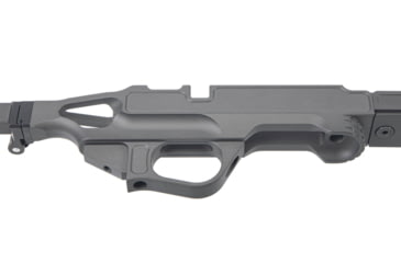 Image of Grey Birch MFG La Chassis 457 Complete Chassis System, CZ 457, Right Handed, 10 in, Picatinny/M-LOK, Clear Hard Anodize, LaChassis-457-RH