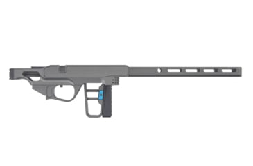 Image of Grey Birch MFG La Chassis T1X Complete Aluminium Chassis System, Right Handed, 10in, Picatinny/M-LOK, Clear Hard Anodize, LaChassis-T1X-RH