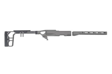 Image of Grey Birch MFG La Chassis TKD Complete Aluminum Chassis System, 10 in, Picatinny/M-LOK, Clear Hard Anodize, LaChassis-TKD