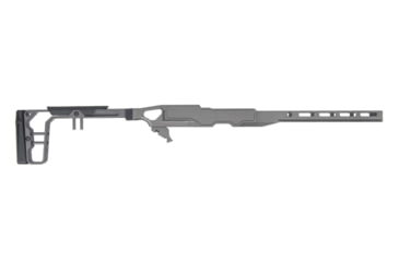 Image of Grey Birch MFG La Chassis TKD Complete Aluminum Chassis System, 10 in, Picatinny/M-LOK, Clear Hard Anodize, LaChassis-TKD