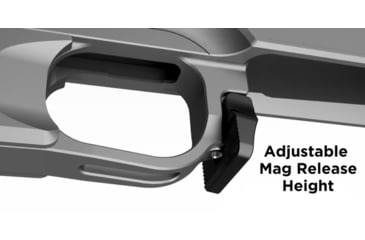 Image of Grey Birch MFG LaChassis-700SA-RH-10, Hard Clear Anodize Grey, LaChassis-700SA-RH-10