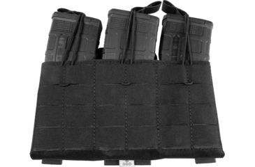 Image of Grey Ghost Gear Compact Triple Mag Panel 5.56, Laminate, Black, GTG0384-2