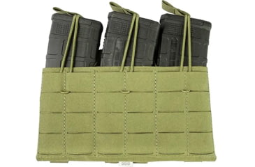 Image of Grey Ghost Gear Compact Triple Mag Panel, Olive Drab, GTG0384-1