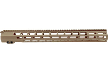 Image of Grey Ghost Precision AR-10 M-LOK Handguard, 18 in, FDE Cerakote, GGP-308-18-HG-FDE