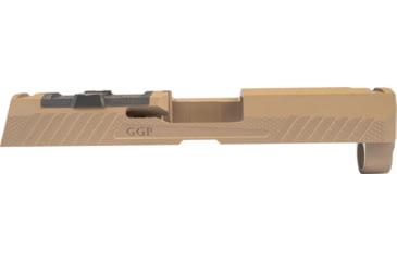 Image of Grey Ghost Precision Sig P320 Compact Size Slide Version 2, 9mm, 416 Stainless Steel Cerakote Finish, FDE, GGP-320-C-FDE-2