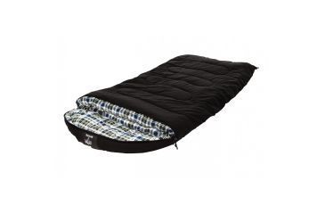 Image of Grizzly Canvas -50 Degree Sleeping Bag, Black, Large, 40003