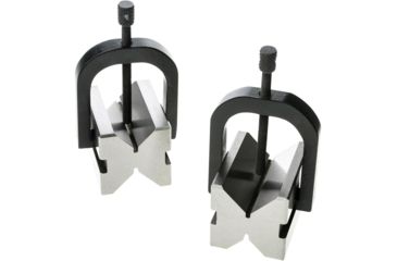 Image of Grizzly Industrial V-Block Pair w/ clamps 2in. H5610