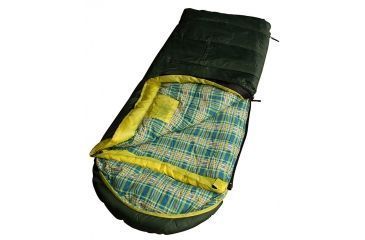 Image of Grizzly Kid +0 Degree Sleeping Bag, Green, Large, 30061