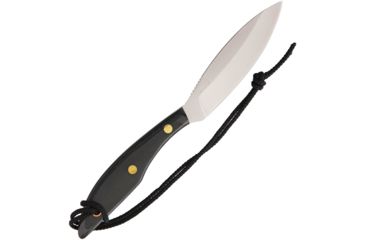 Image of Grohmann Original Design Fixed Blade Knife, 4in, Black, Micarta Handle GRM1S