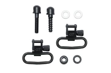Image of GrovTec US Machine Screw Forend Locking Swivel Set, 1.25in, Black, GTSW08