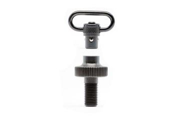 Image of GrovTec US Push Button Mag Cap w/Push Button Swivel, Mossberg 500 Set 12 gauge, Black, GTSW308