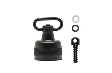 Image of GrovTec US Push Button Mag Cap w/Push Button Swivel, Winchester 1200/1300 12 gauge, Black, GTSW294