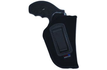 Image of GrovTec US Inside The Pant Holster, Right Hand, Size 60 - Laserguard Ruger LCP, Kel-Tec P-3AT, Black, GTHL14160R