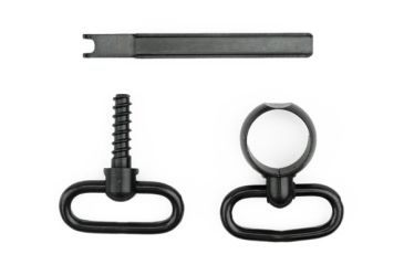 Image of GrovTec US Centerfire Lever Action Non-Detachable Locking Swivel Set, Black, GTSW24