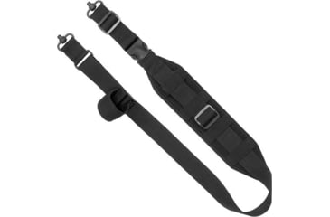 Image of GrovTec US QS Heavy Gunner Sling w/Push Button Swivel, Black, GTSL133