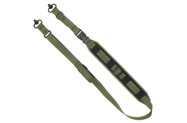 Image of GrovTec US QS 2-Point Sentinel Sling w/Push Button Swivel, OD Green, GTSL130