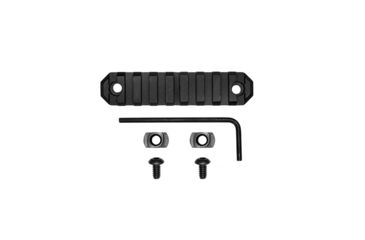 Image of GrovTec US M-Lok Picatinny Rail, 3,8in, 9 Slot, Black, GTSW238