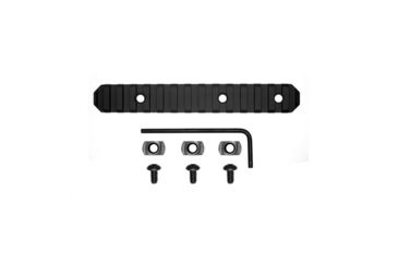 Image of GrovTec US M-Lok Picatinny Rail, 6in, 15 Slot, Black, GTSW239