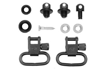 Image of GrovTec US Shotgun Locking Swivel Set, For Ithaca Mag 10, Black, GTSW11