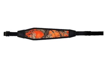 Image of GrovTec US Padded Nylon Rifle Sling, 48x1in, True Timber Hunter Orange, GTSL11