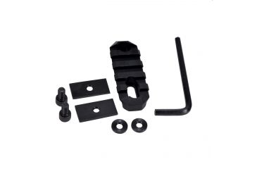 Image of GrovTec US Stock AR Picatinny Rail, 2.2in, 5 Slot, Black, GTSW189