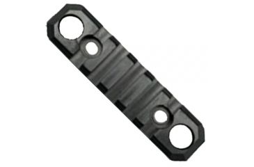 Image of GrovTec US Stock AR Picatinny Rail, 3.1in, 5 Slot, Black, GTSW192
